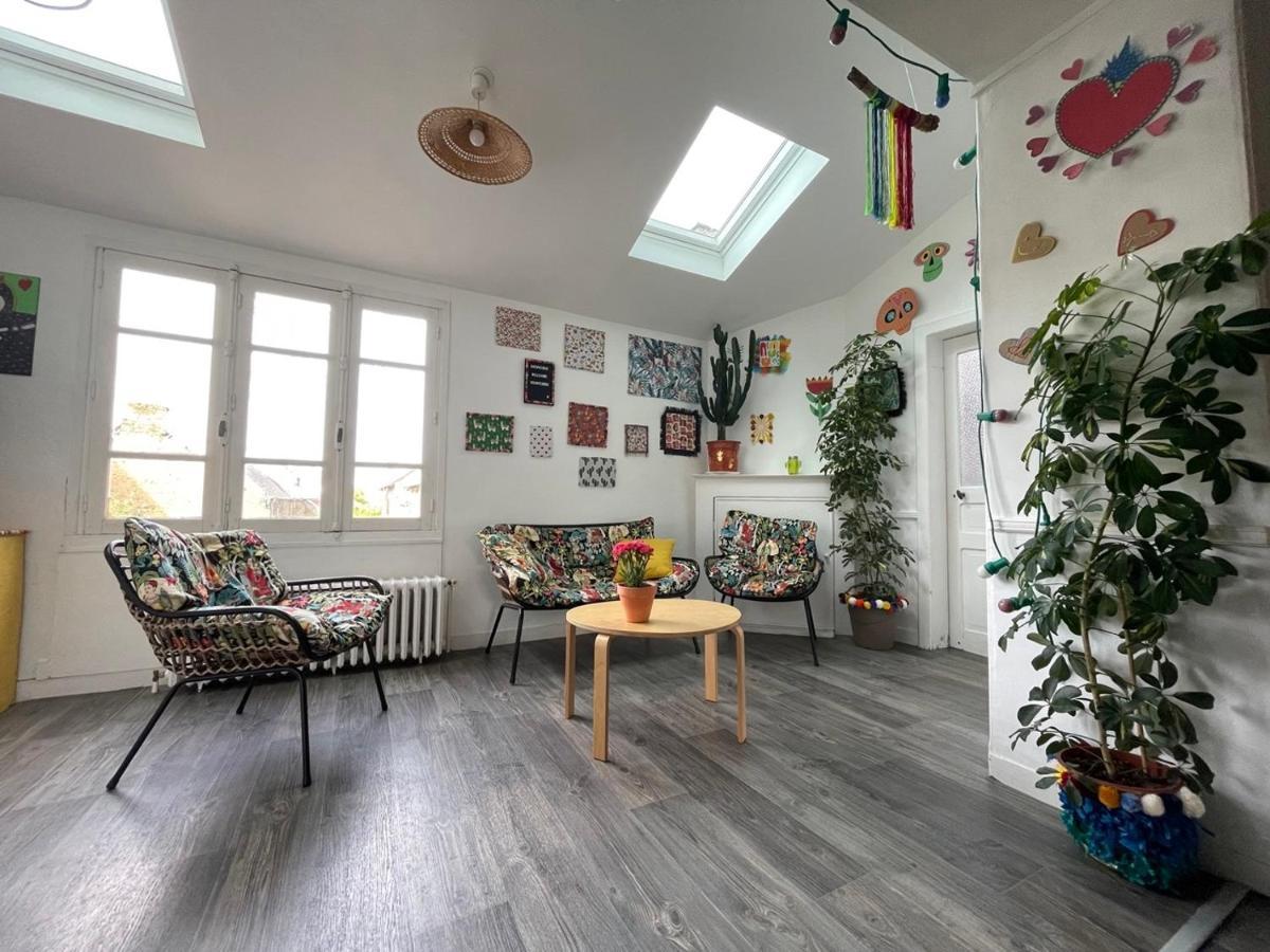 Maison Spacieuse Authentique Proche St Malo Rennes, Bienvenue A La Casa Cozumel Pleugueneuc Exterior foto
